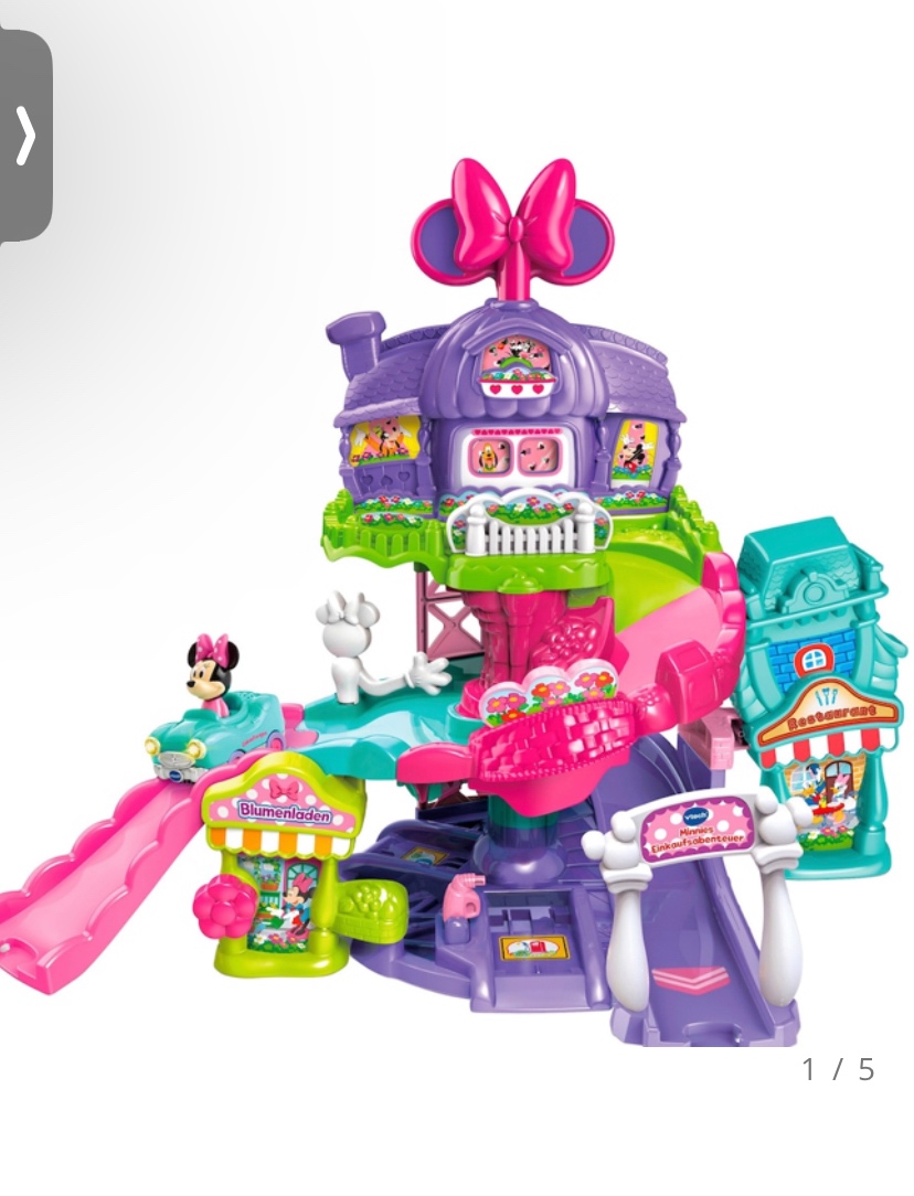 Minnie mouse autodráha
