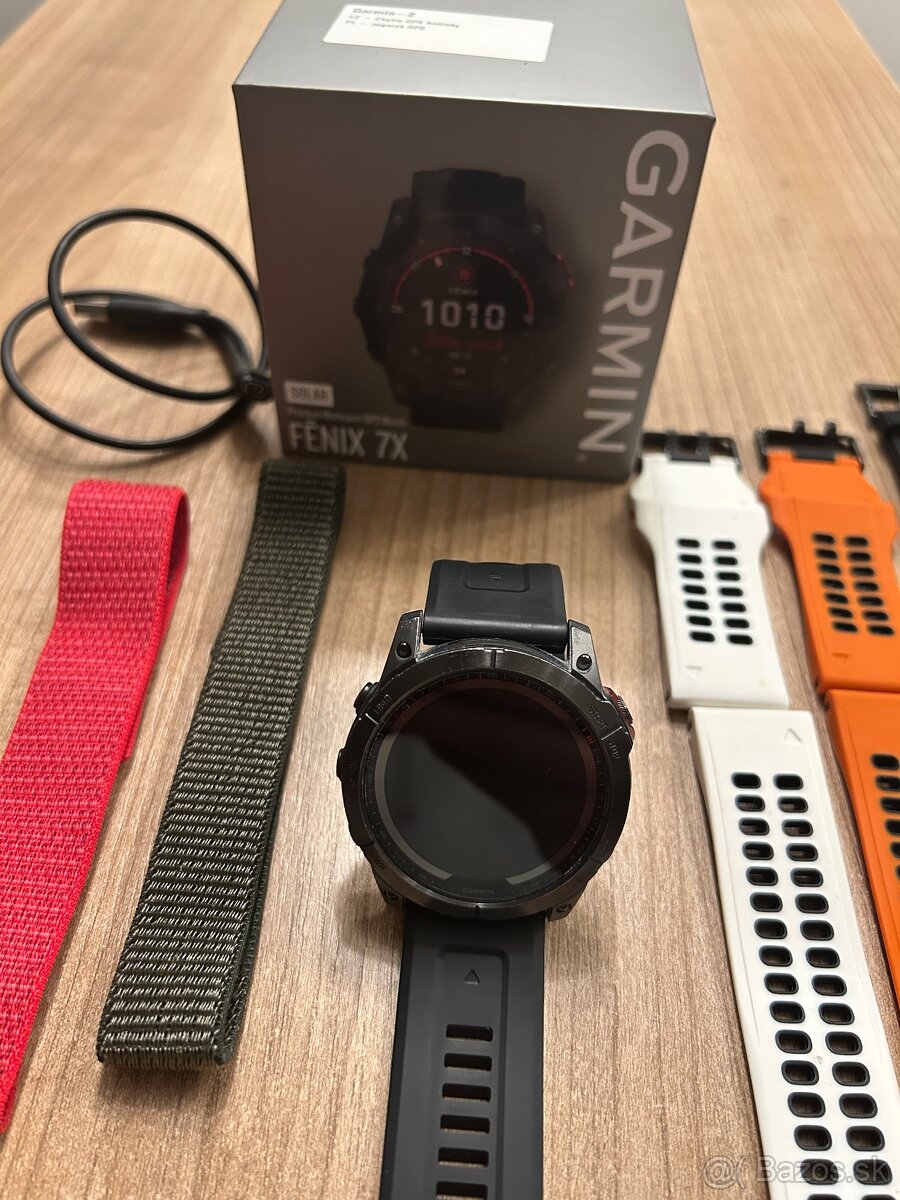 Garmin 7X solar