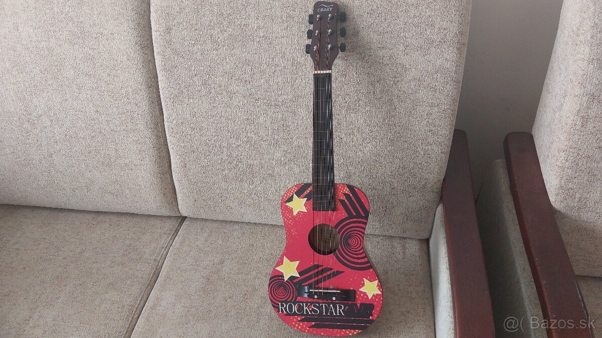 Predam detskú gitaru rockstar