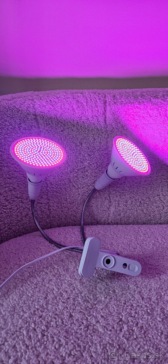 Led lampa na podporu rastu rastlín