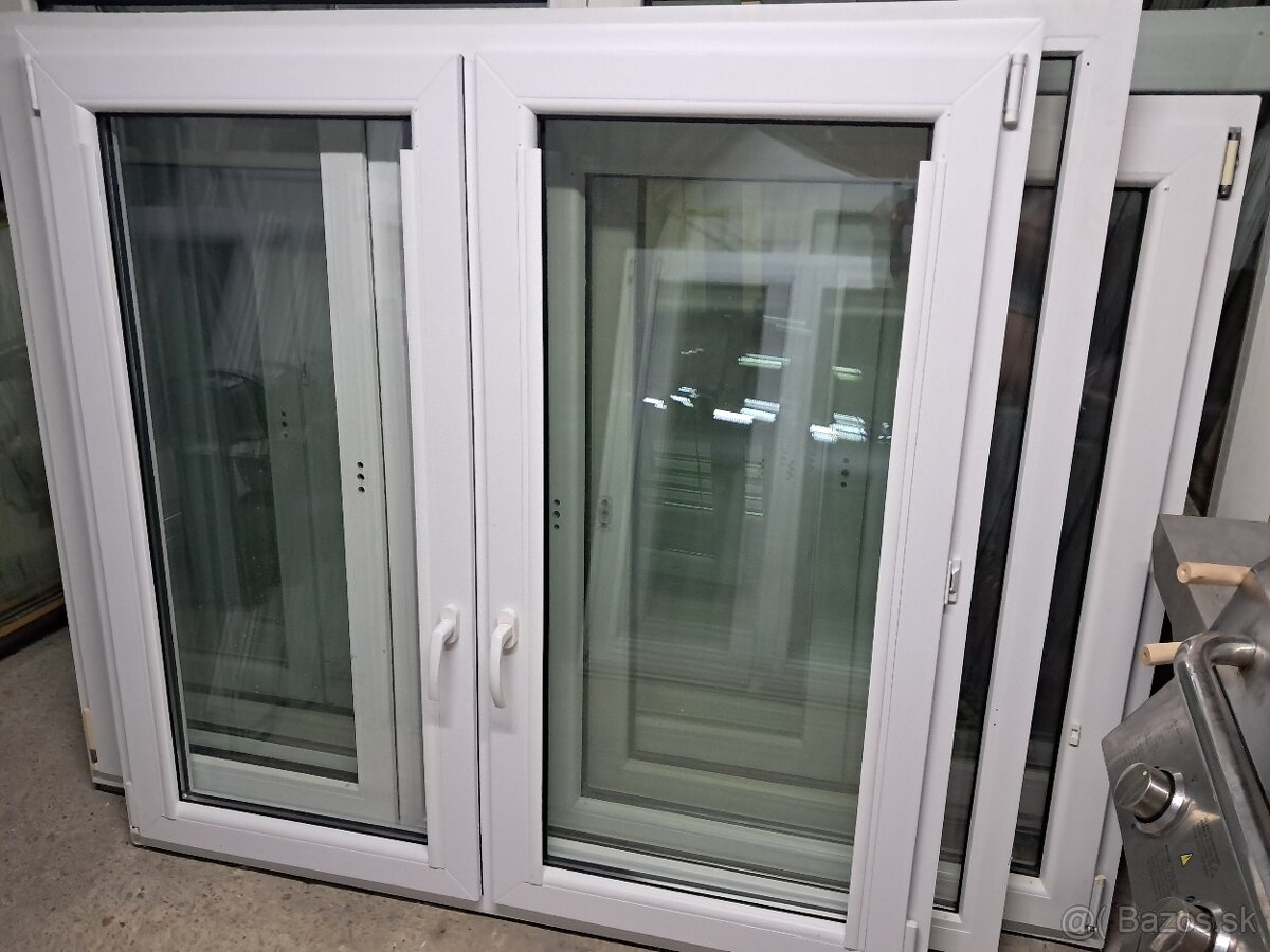 Predám plastove okna 180 x 155 cm