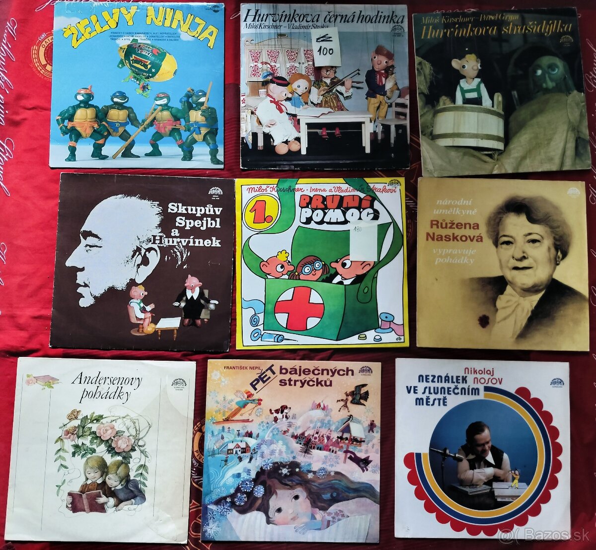 LP gramofonové desky Pohádky