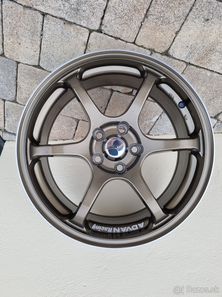 Predám disky Advan racing r16, 5x100