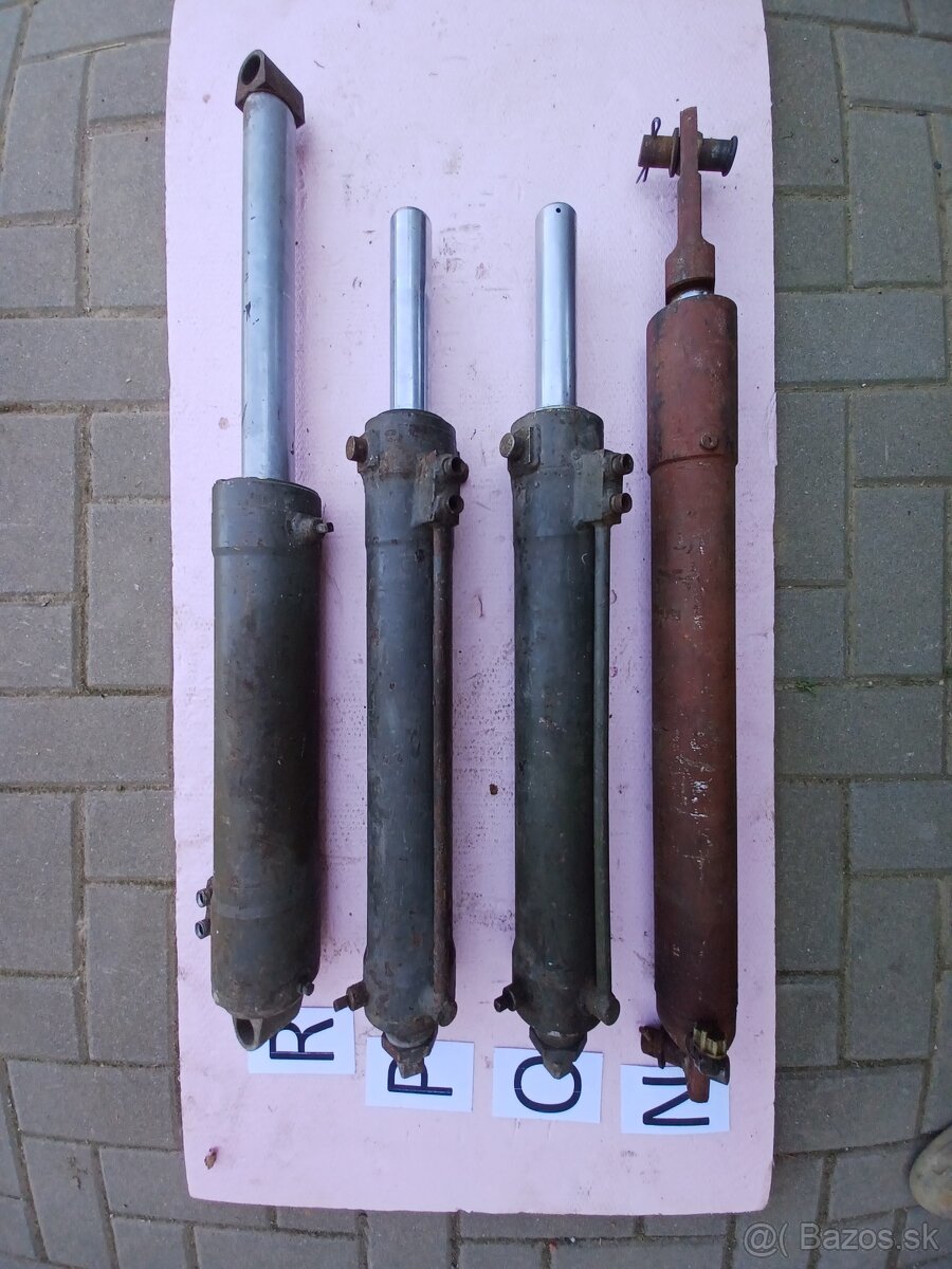 Hydraulicke valce jedno-dvojcinne