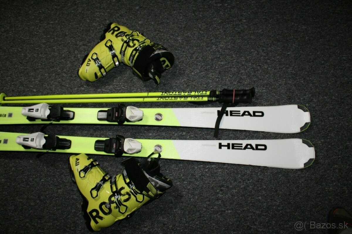 lyže Head Supershape 160 cm , Rossignol Alltrack