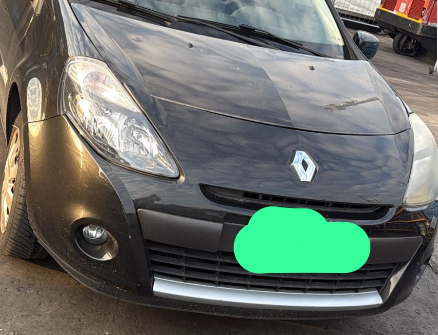 NARAZNIK KAPOTA SVETLO BLATNIK RENAULT CLIO 3 09-