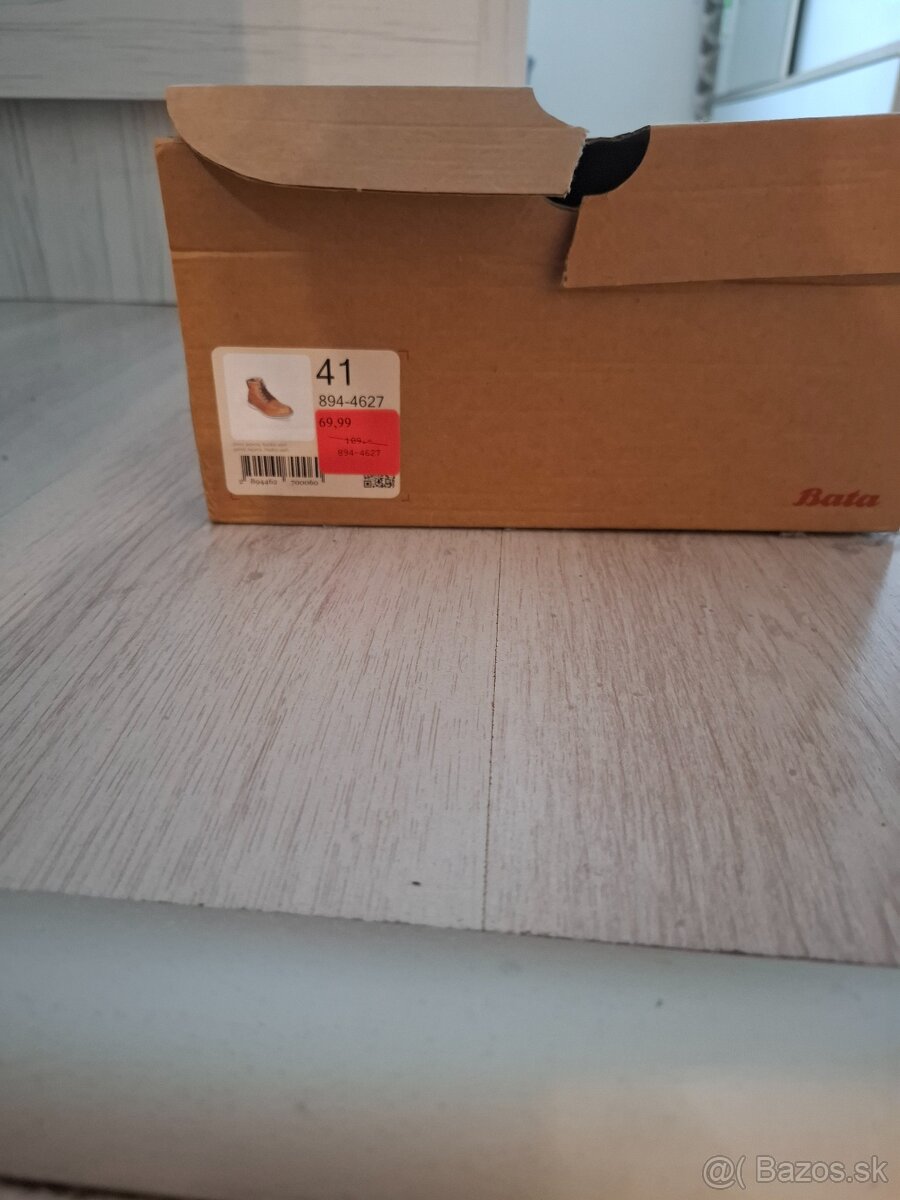 Predám pánske zimné kožené topánky č 41