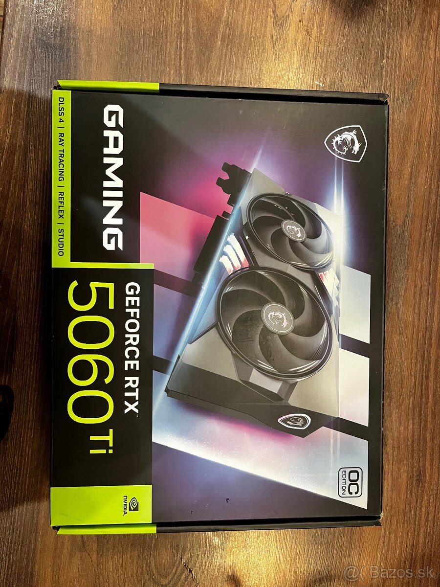MSI GeForce RTX 5060 Ti 16G GAMING OC