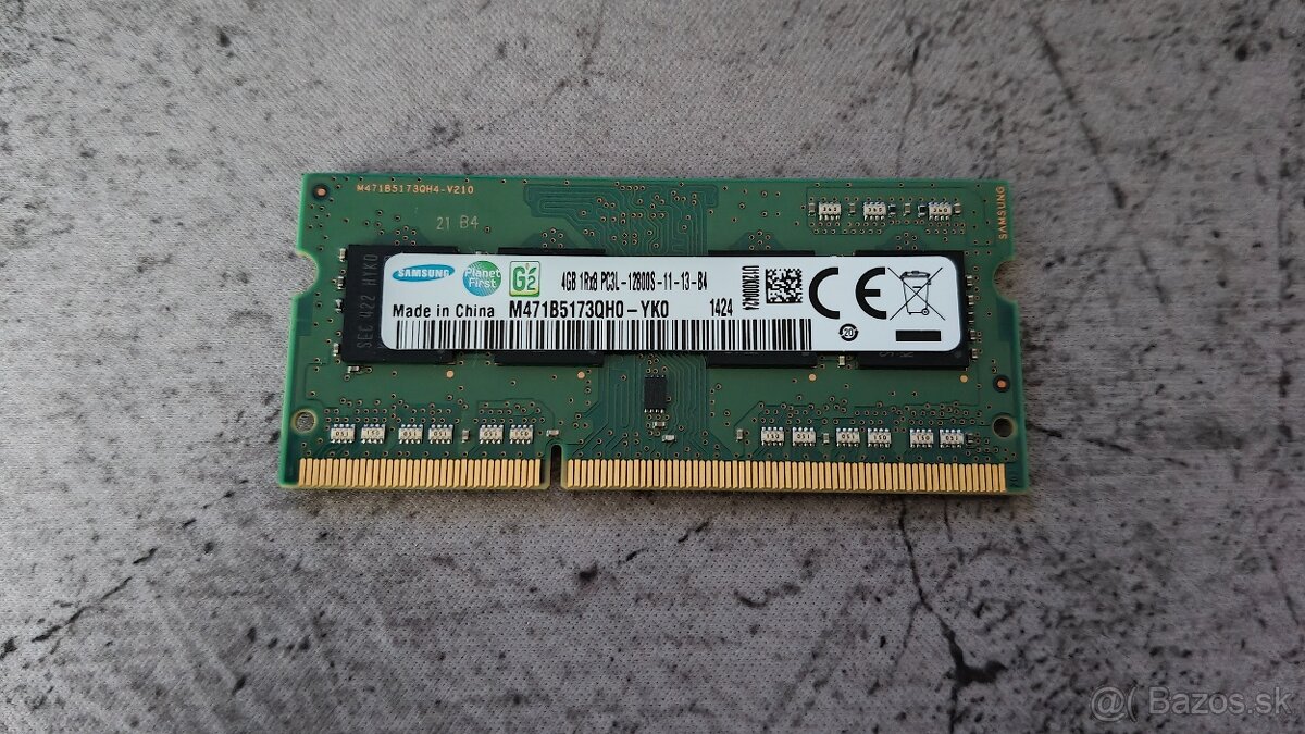 Samsung 4GB  DDR3 1600Mhz