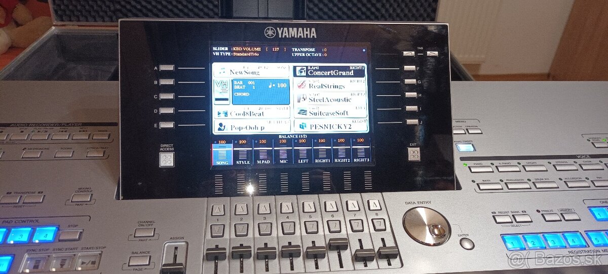 Predám alebo vymením kláves Yamaha tyros 5