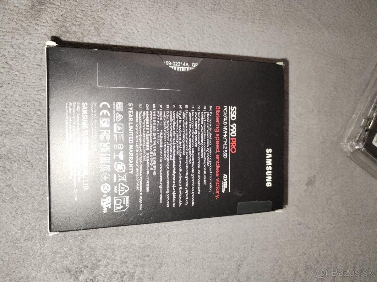 Samsung 990 PRO 2TB NVMe M.2 SSD
