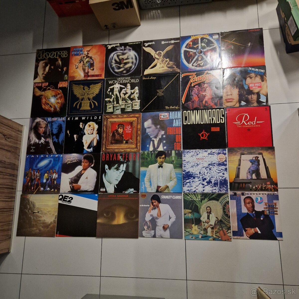 LP-čky...DOORS,JUDAS PRIEST,WHITESNAKE,MARILLION,SUPERTRAMP,