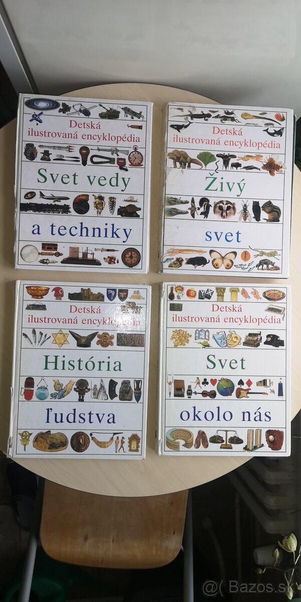 4 DETSKE ILUSTROVANE ENCYKLOPÉDIE - IBA OSOBNÝ ODBER