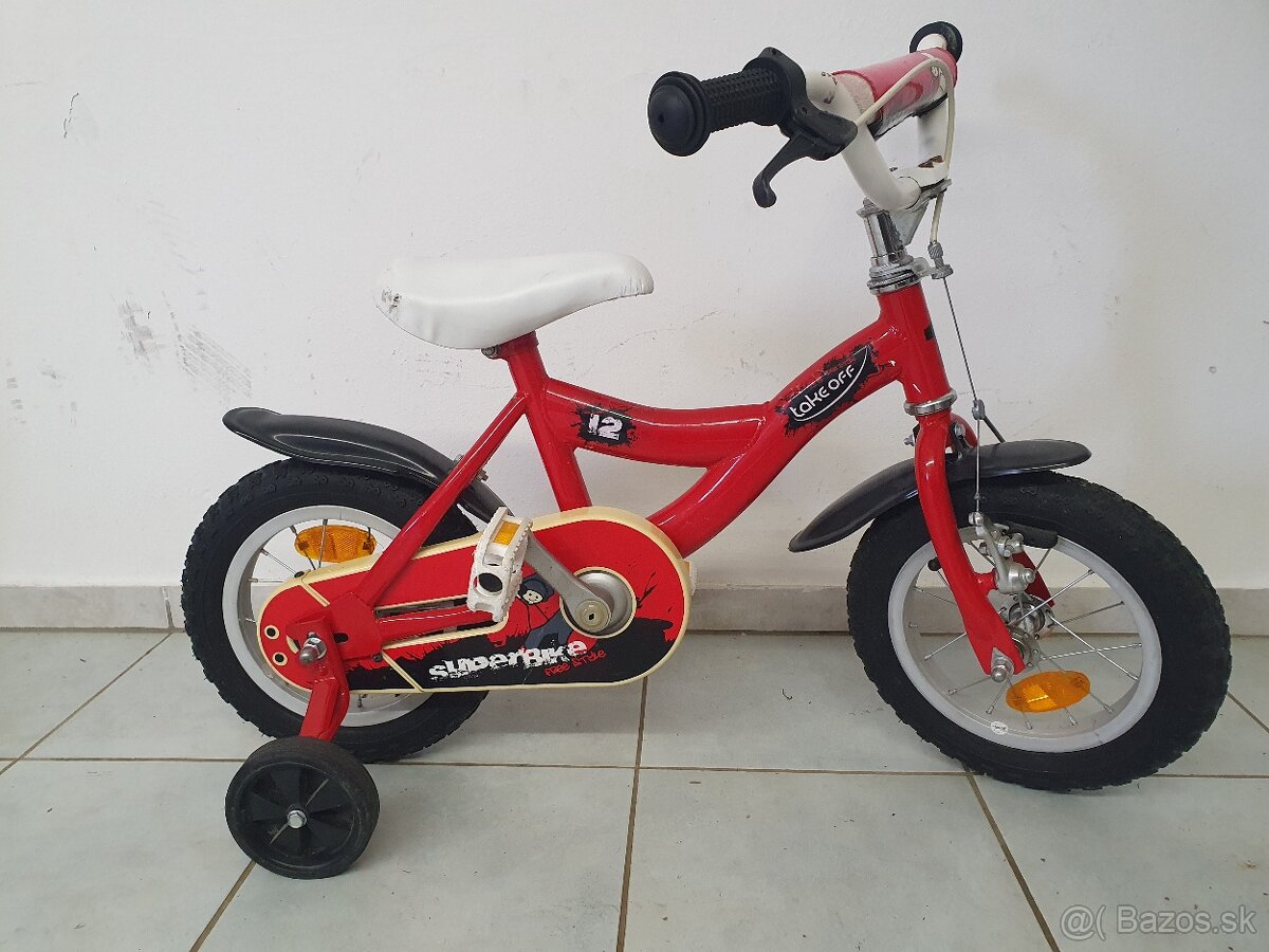 Predám detský 12 1/2" bicykel