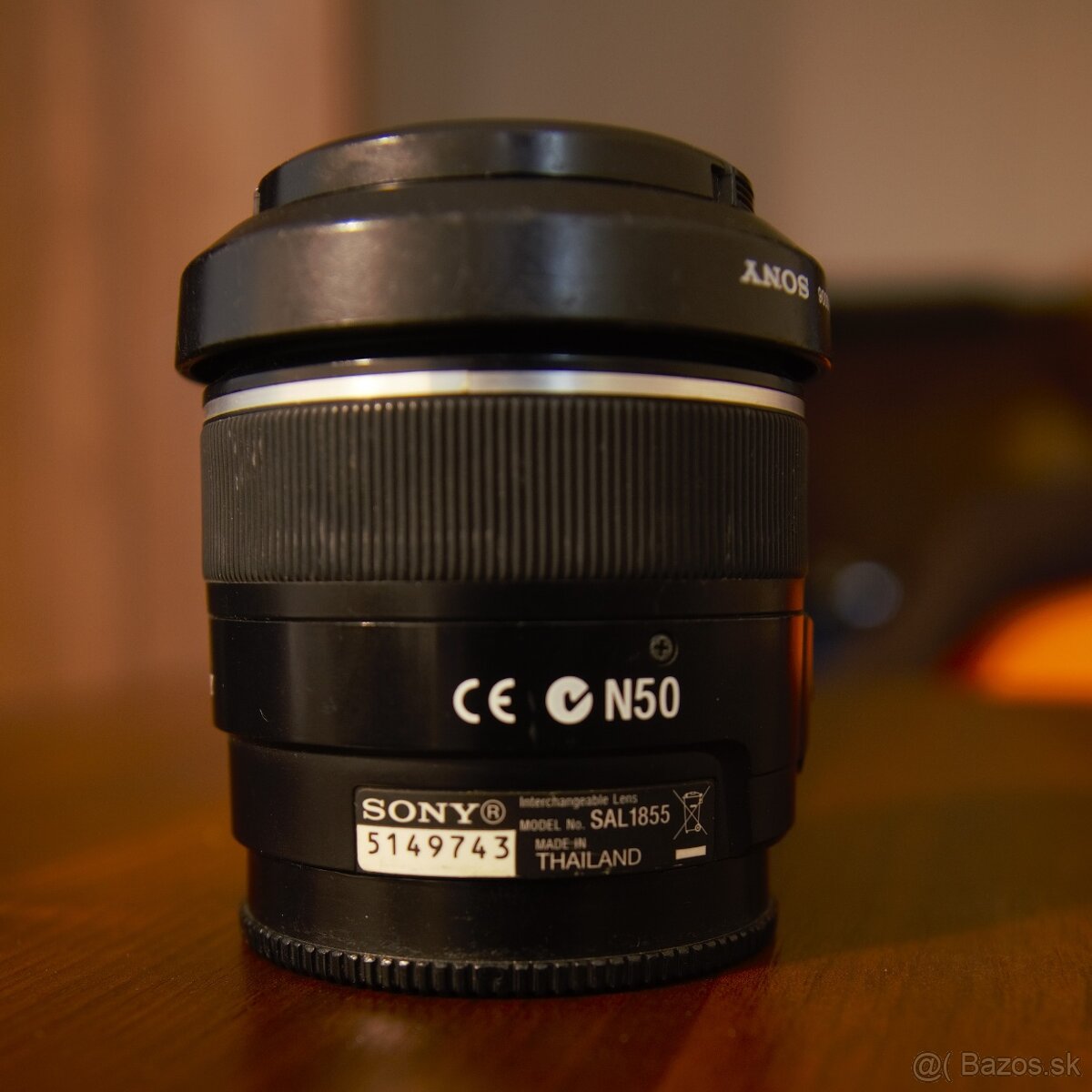 Objektív pre Sony A-mount SAL1855 - DT 18-55 SAM