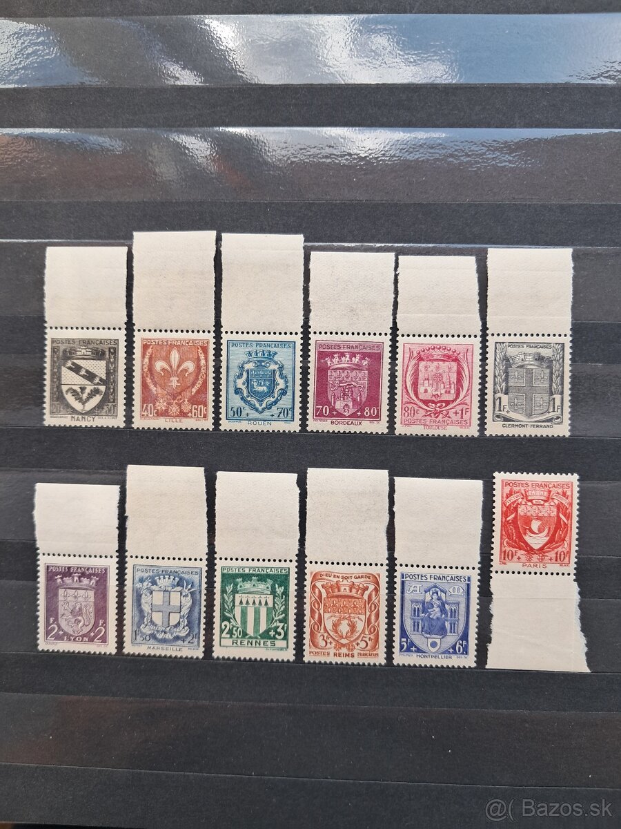 Francúzsko Mi.č.538-549