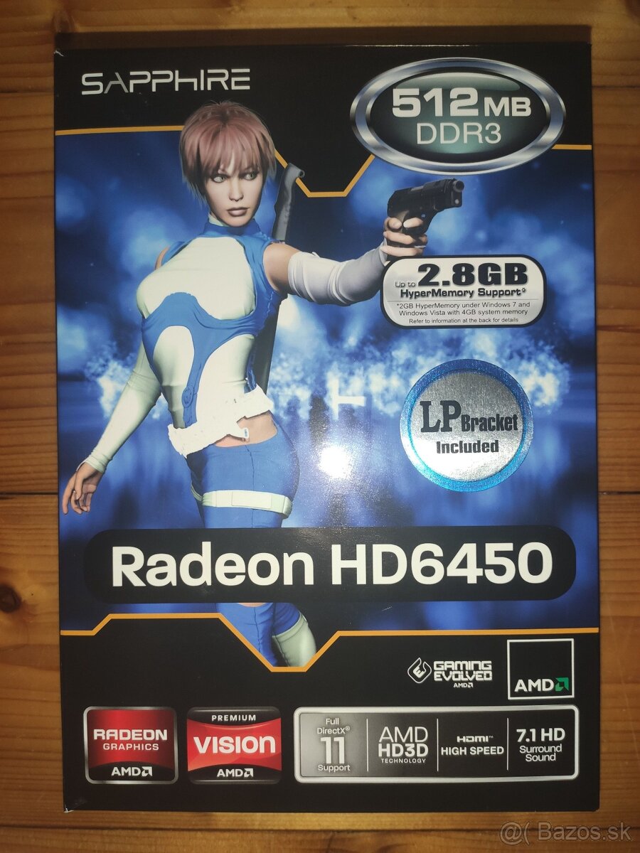 Predám nefunkčné GPU SAPPHIRE Radeon HD6450
