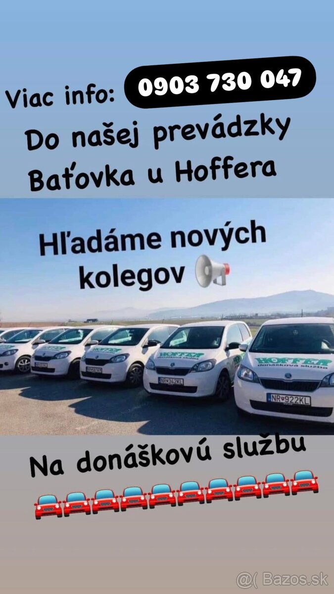 Śofér donáškovej služby