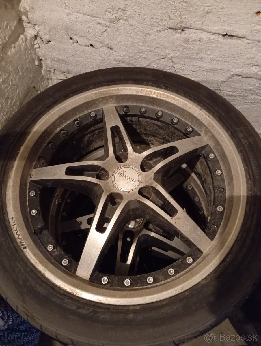 Predám sadu 5x100 R17
