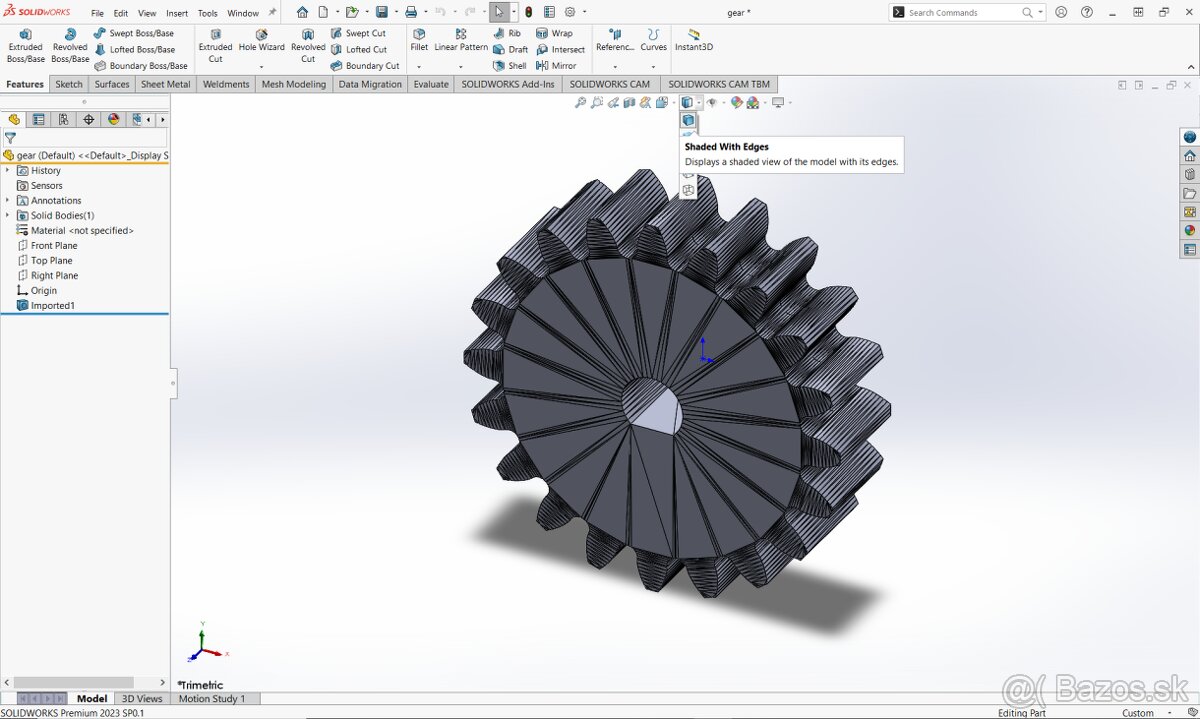 HĽADÁME KONŠTRUKTÉRA – SOLIDWORKS