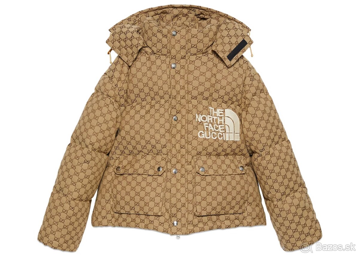 Predám exkluzívnu bundu The North Face x Gucci