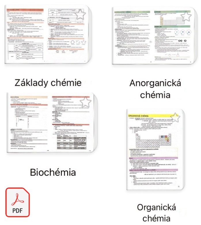 Predám poznámky z chémie v PDF