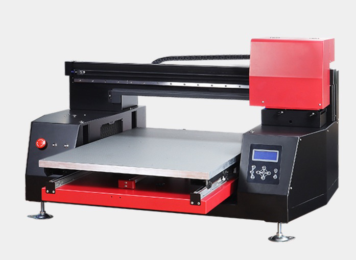 UV tlačiareň 900x600mm plochou