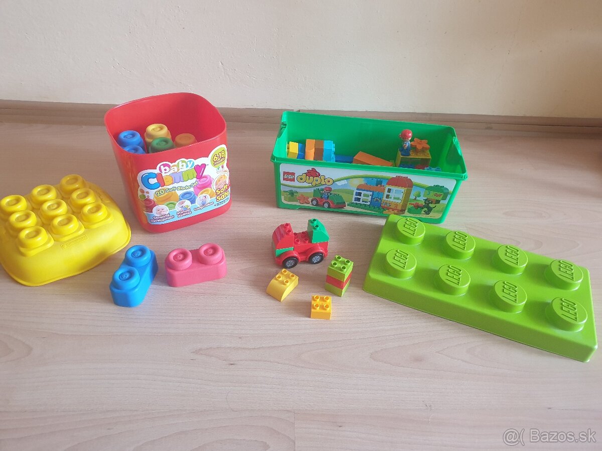 LEGO gumene a plastove