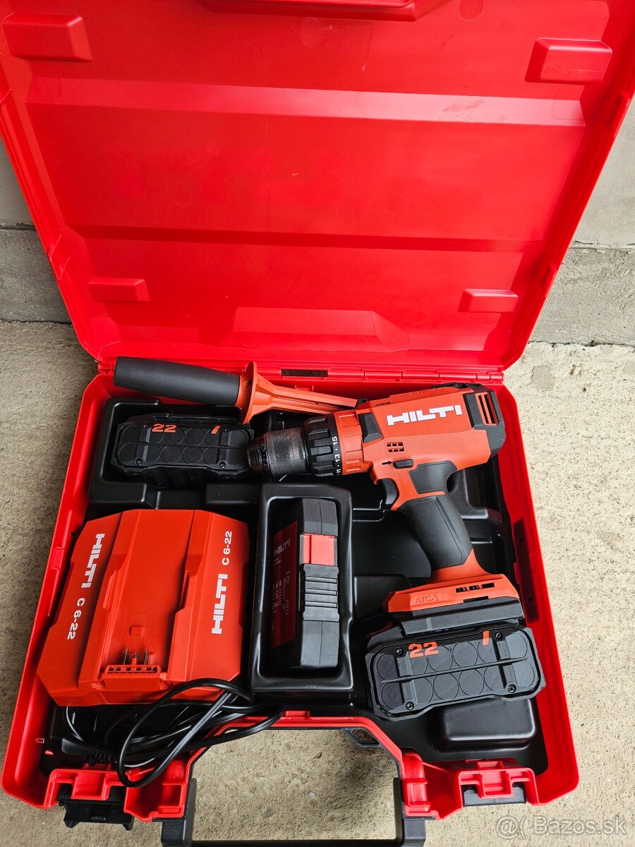 Predám aku vŕtačku Hilti SF 10W- 22 Nuron