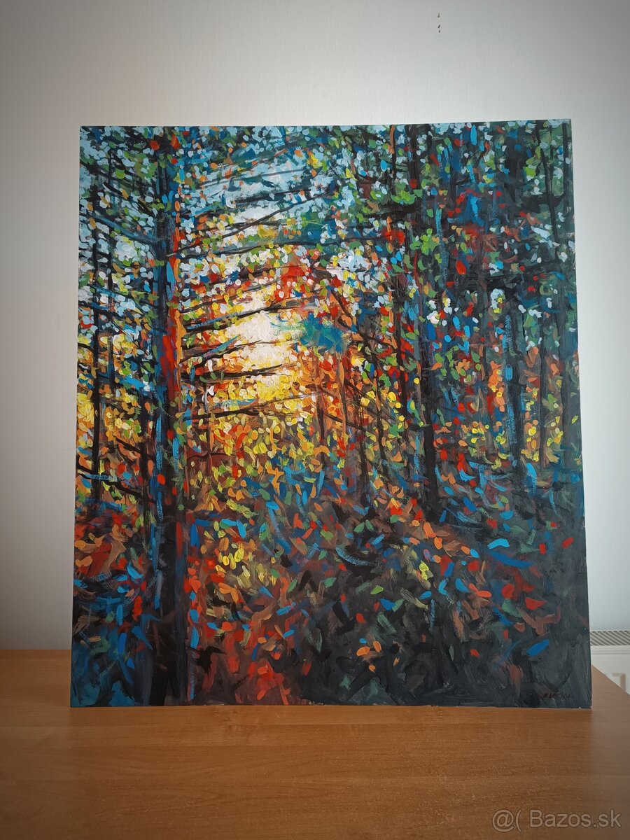 Akrylový obraz 80x70 35