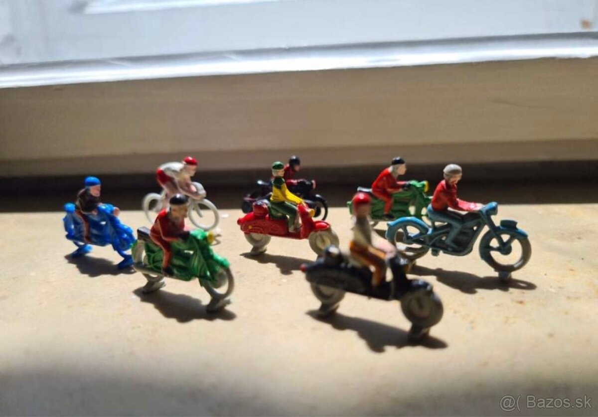 Lego motorky 50’roky rucne malovane