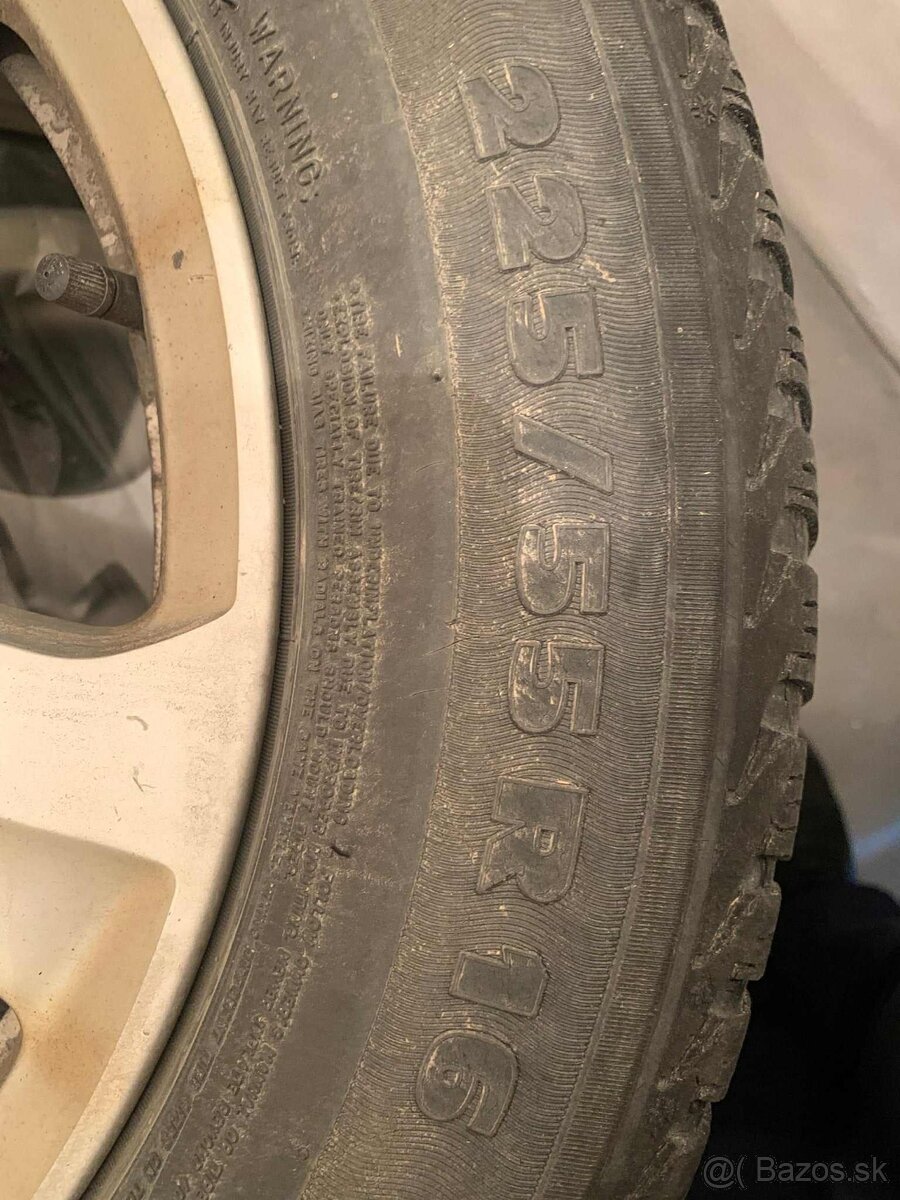 Micheline 225/55 R16 zimné pneu + disky