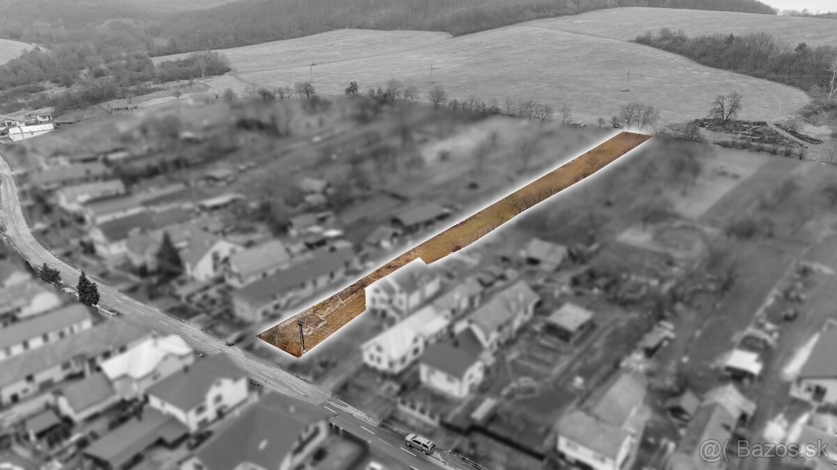 Na predaj stavebný pozemok v obci Vyšný Kazimír