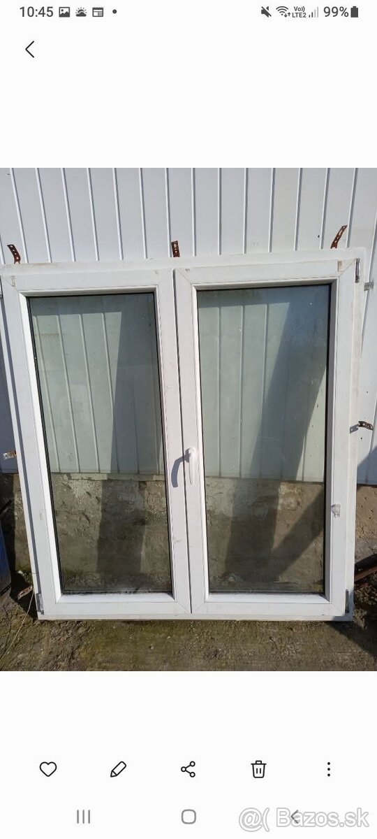 Plastove okno 150/150