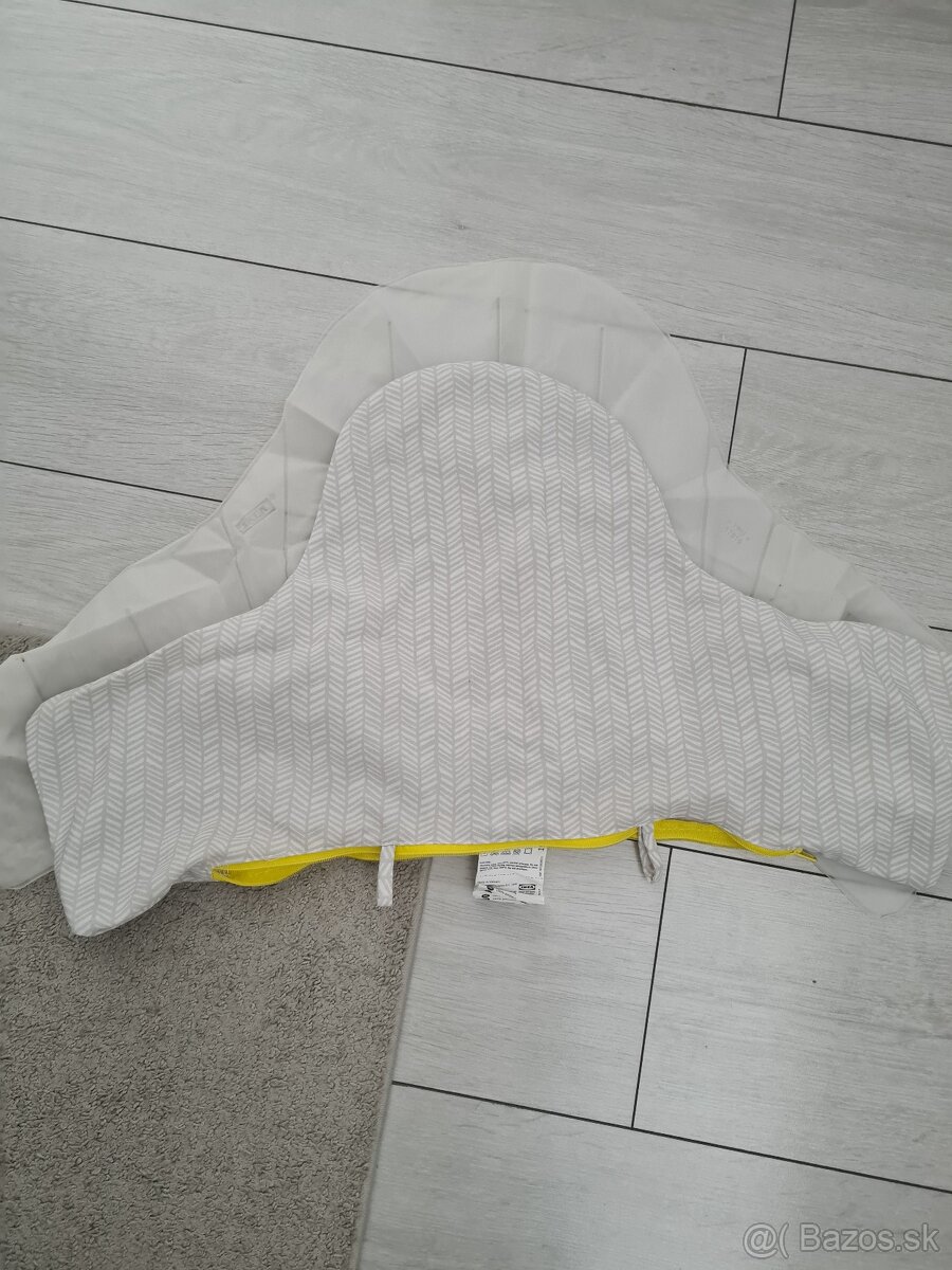 Podporný vankus a potah do stoličky Ikea