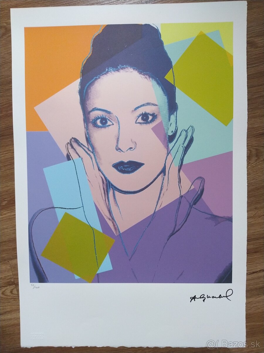 Andy Warhol + certifikát