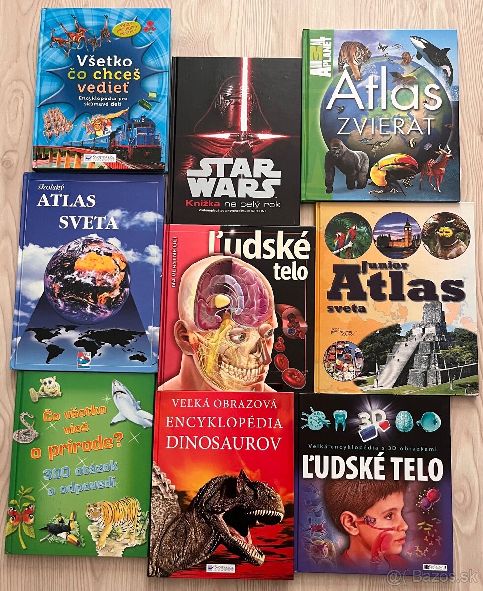 Mix kníh Top stav encyklopédie