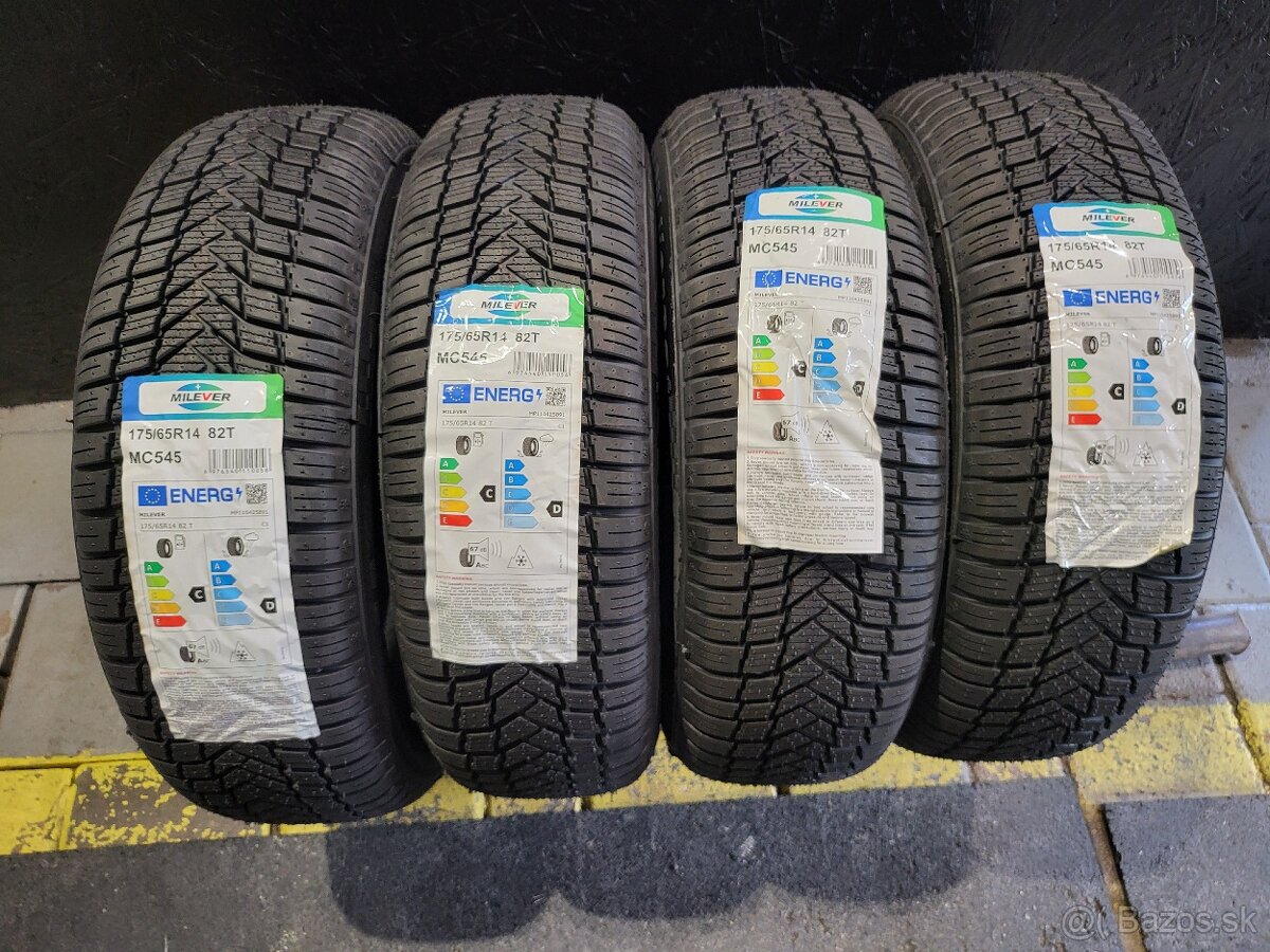 175/65 R14 Milever celoročné pneumatiky