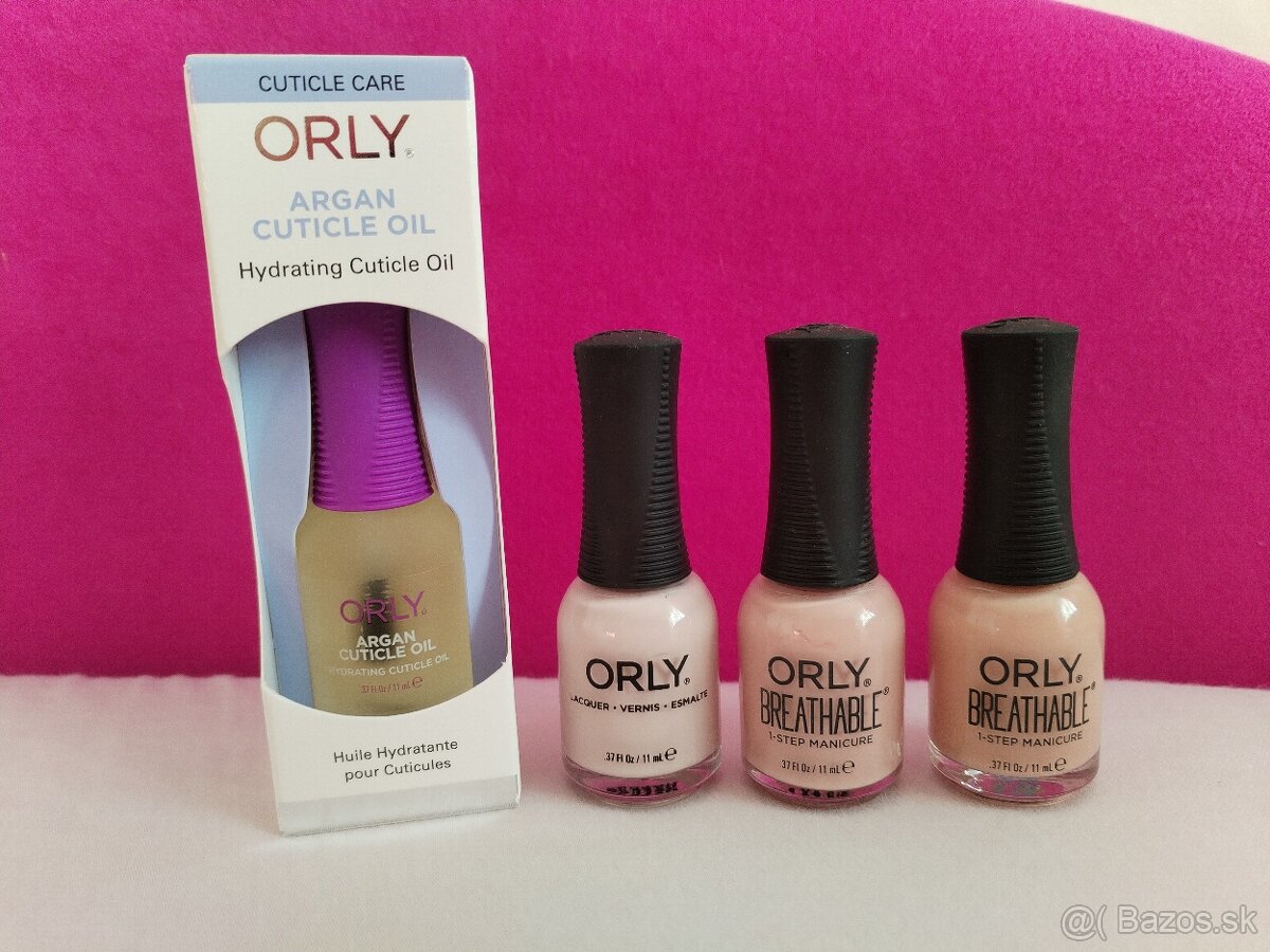 ORLY laky na nechty a olejček na nechty