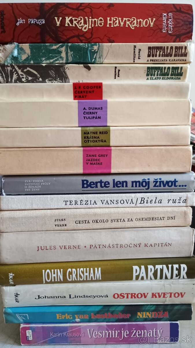 Predám knihy na obrázku