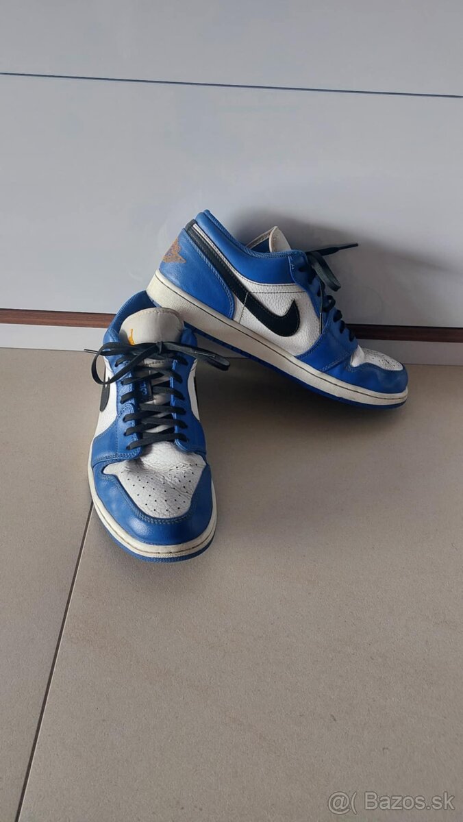 Jordan 1 Low Hyper Royal Orange Peel (č.46)