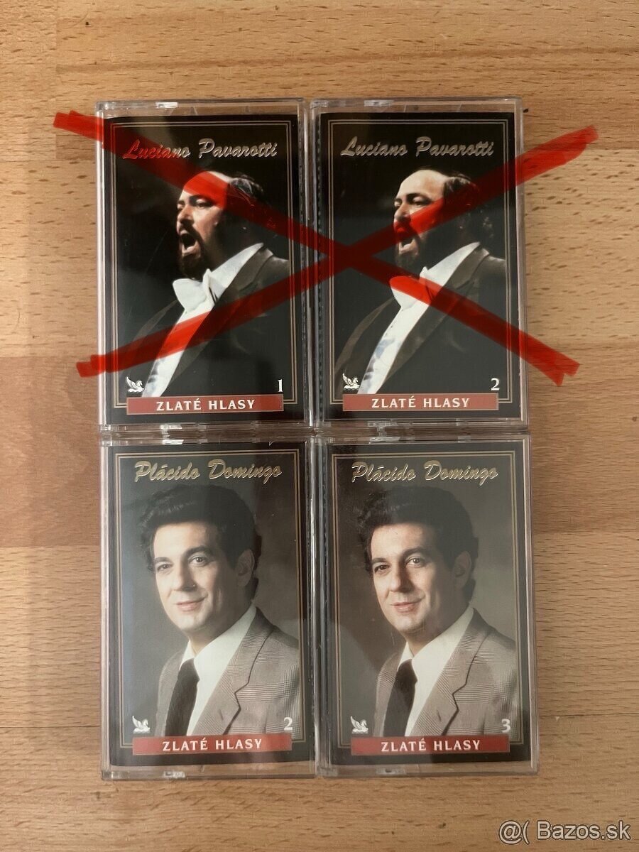 MC Audio kazety Zlate Hlasy