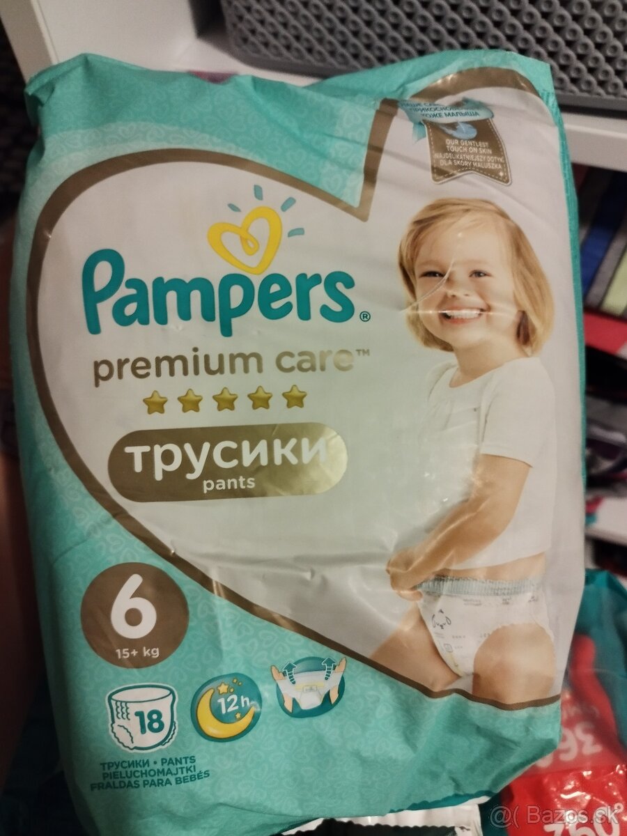 Plienky Pampers Pants 4,5,6