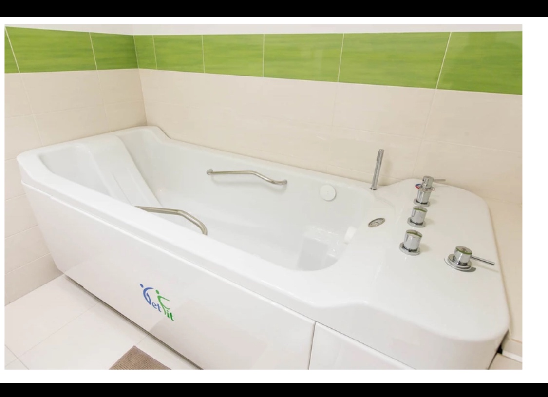 Vaňa pre podvodnú masáž