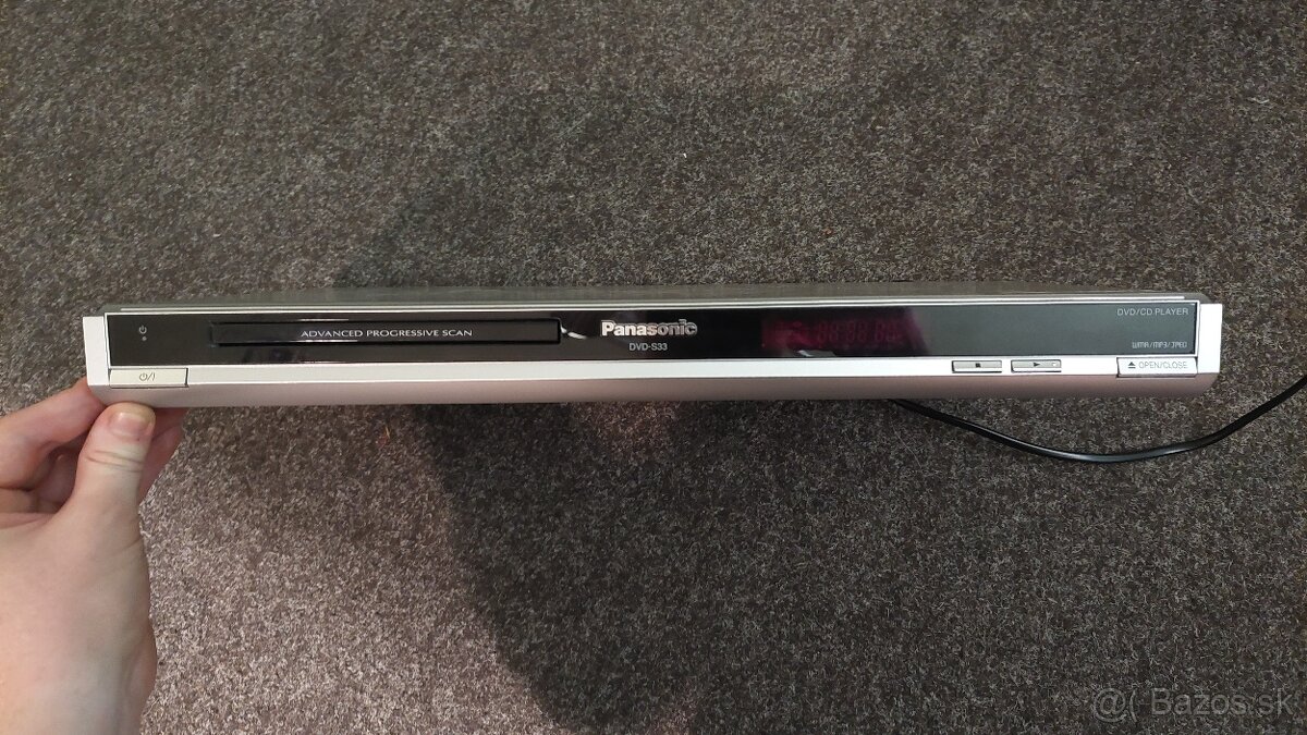 DVD prehrávač PANASONIC DVD S33