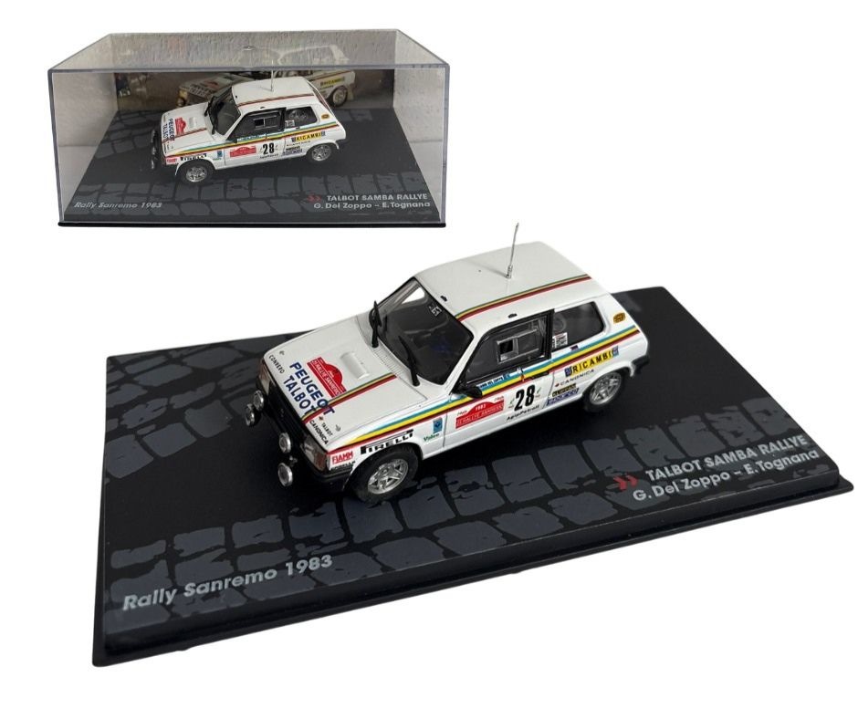 Kovové modely Rally 1:43