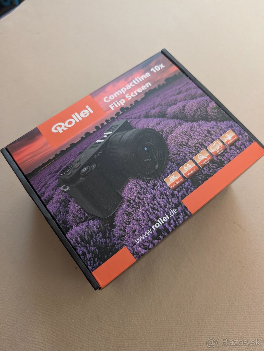 Rollei Compactline 10x Flip Screen