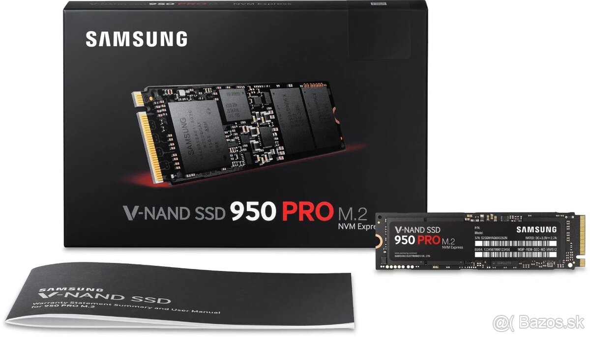 SSD 256GB Samsung 950 Pro