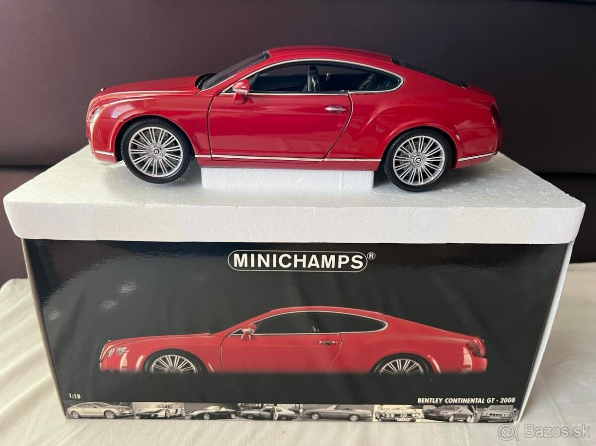 1:18 Minichamps, Kyosho, Bentley