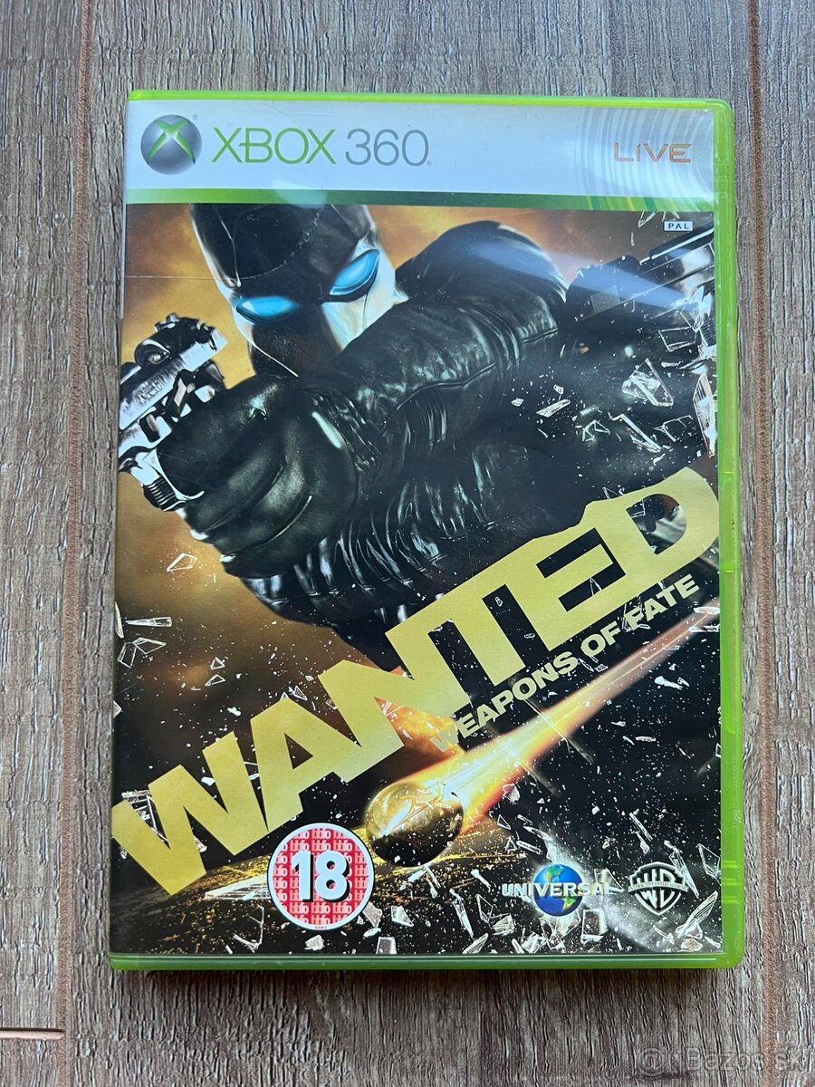 Wanted Weapons of Fate na Xbox 360